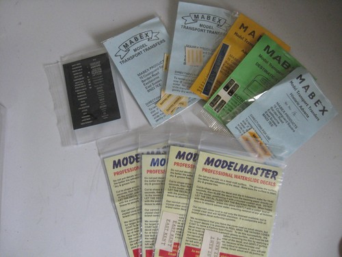 Mabex modelmaster transfers - mabex,