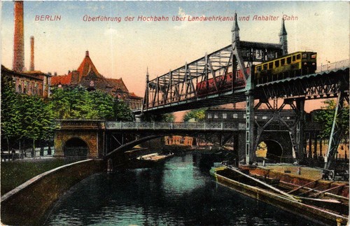 Berlin uberführung der - ak,